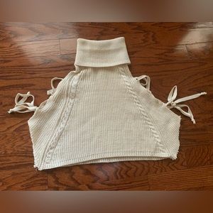 Favlux Turtleneck Crop Sweater Size M